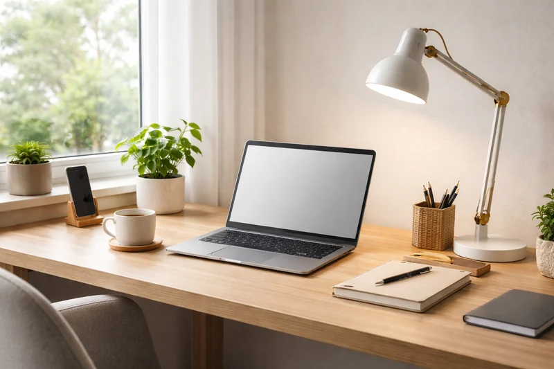 Домашнє робоче місце з правильним освітленням